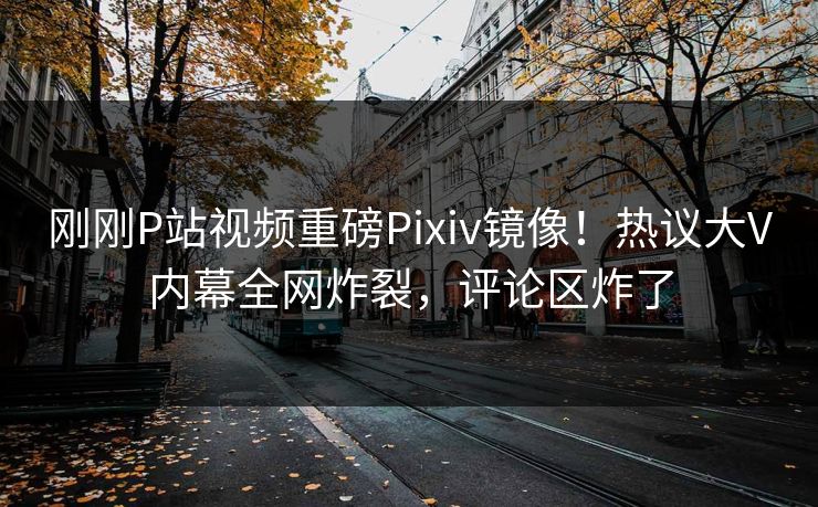 刚刚P站视频重磅Pixiv镜像！热议大V内幕全网炸裂，评论区炸了